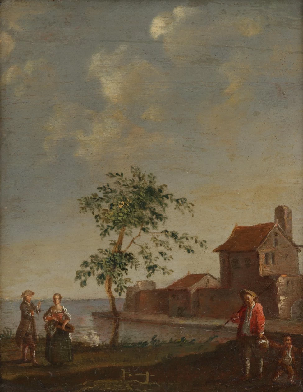 Paesaggio con figure